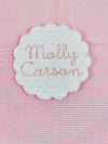 Personalized Baby Announcement Tag Introducing Your New Little Bundle of Joy