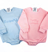 Sweatshirt Bubble Personalized - Blue or Pink for Baby or Toddler Boy or Girl