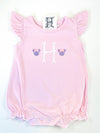 Personalized Baby Girl's Pink Bubble - Sizes NB - 3T