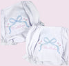 Personalized Bloomers with Floral Embroidery Design for Baby Girl