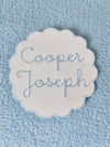 Personalized Baby Announcement Tag Introducing Your New Little Bundle of Joy
