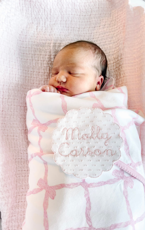 Personalized Baby Announcement Tag - Gender Reveal