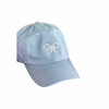 Hat with Bow Embroidery on Children or Adult Baseball Style Hat