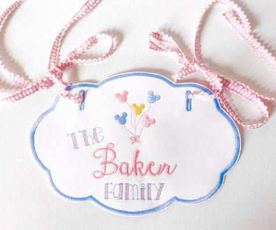 Stroller Tag - Personalized Baby and Toddler Stroller Tag